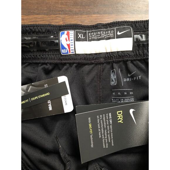 NIKE NBA Orlando Magic Black Blue Practice Shorts Men Size XL AJ5097-010 NWT - Picture 10 of 14